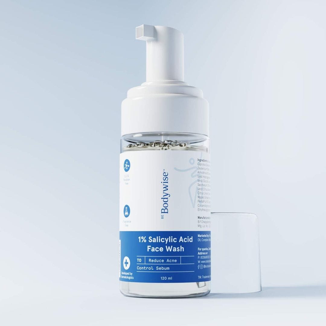 1% Salicylic Acid Face Wash (Foam-Based)