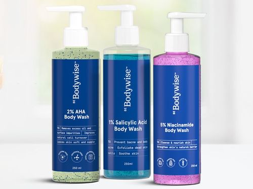 Salicylic + AHA + Niacinamide Body Washes