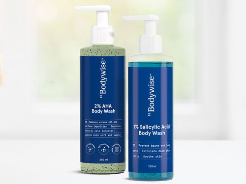 1% Salicylic Acid + 2% AHA Body Wash