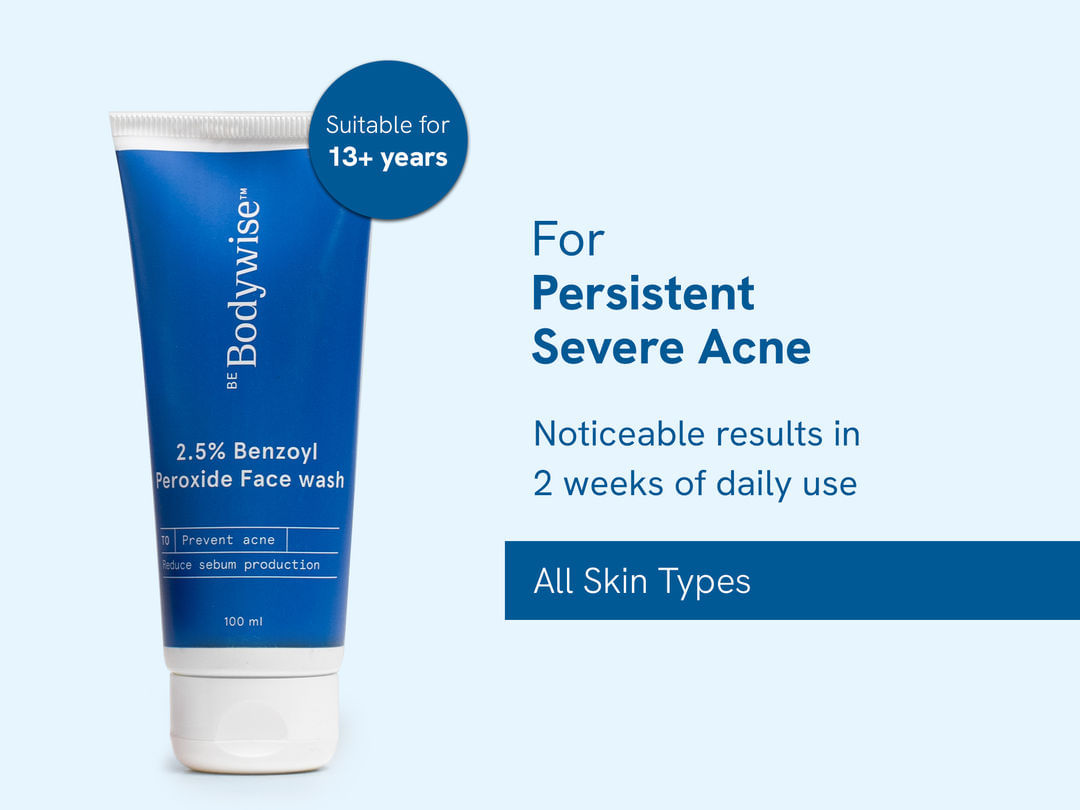 2.5% Benzoyl Peroxide Facewash