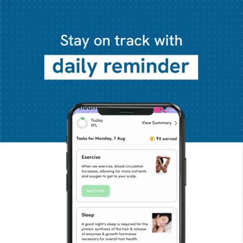 Get daily reminders & rewards on the Be Bodywise app for staying consistent with your skin regimen.