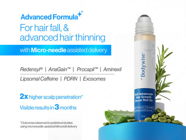 Folli Advanced+ Hair Growth Serum Roll On 25 ml