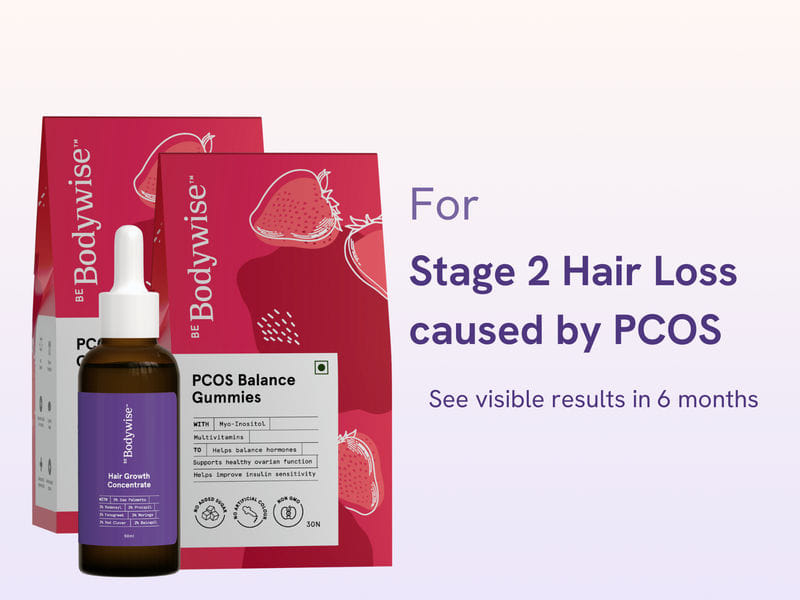 Buy Hair Growth Pack for PCOS (30 days) Be Bodywise