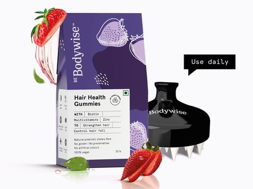 Biotin Hair Gummies & Scalp Massager Kit