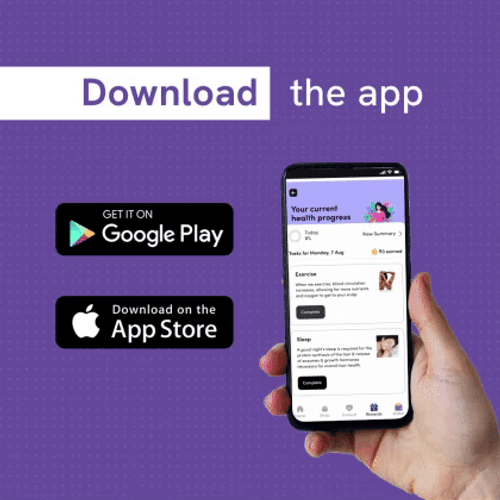 The Be Bodywise app will be a partner for you in your journey to healthy hair.