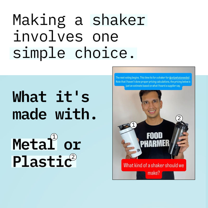 How foodpharmer made this metal shaker