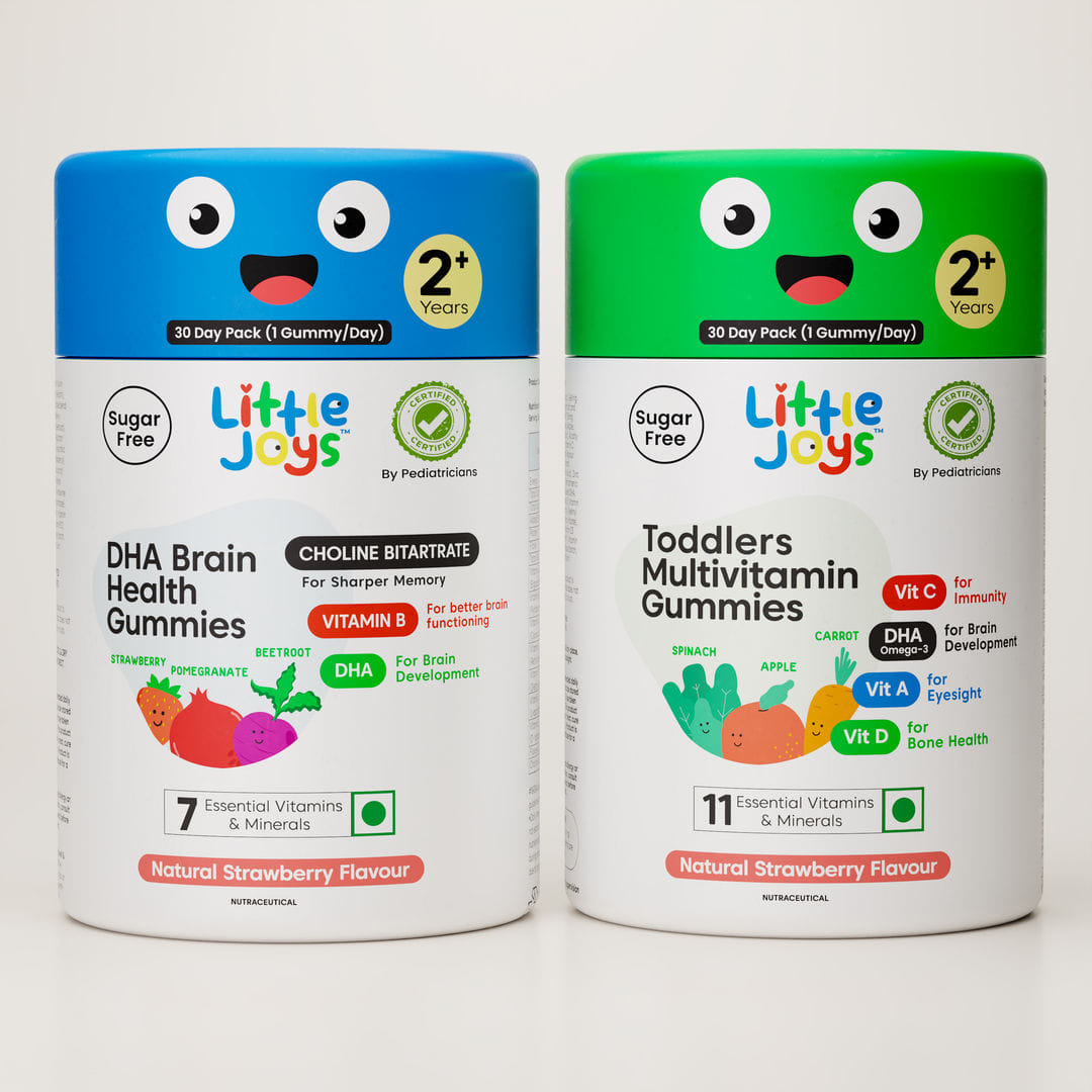 Little Joys Multivitamin Gummies and Brain Health Gummies for Toddlers