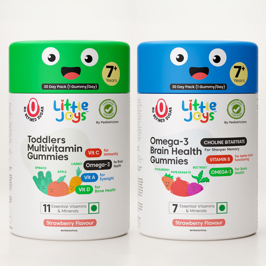 Little Joys Multivitamin Gummies and Brain Health Gummies for Kids