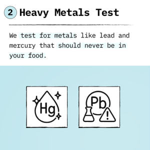 the second test done on food pharmer protein