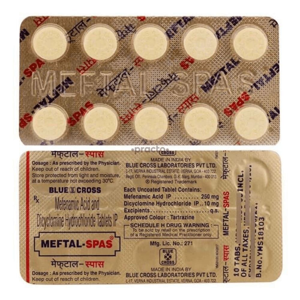Meftal Spas: Uses, Benefits, Side Effects, Precautions & More