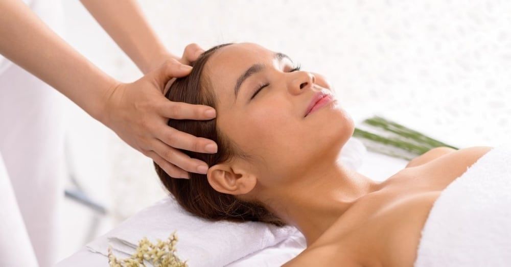 Ayurvedic Head Massage, Head, Neck & Face Massage