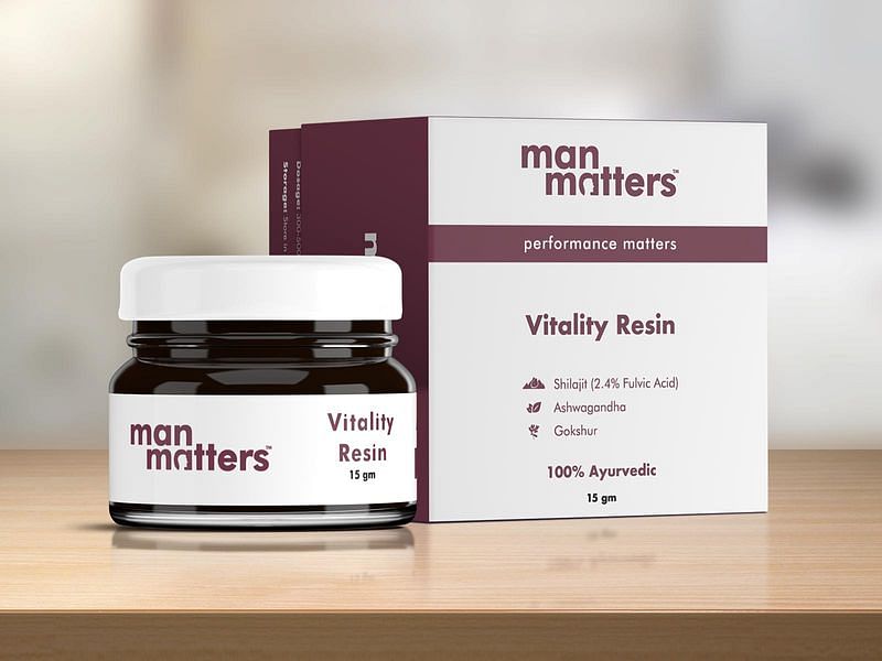 Man Matters 100% Himalayan Shilajit Resin.