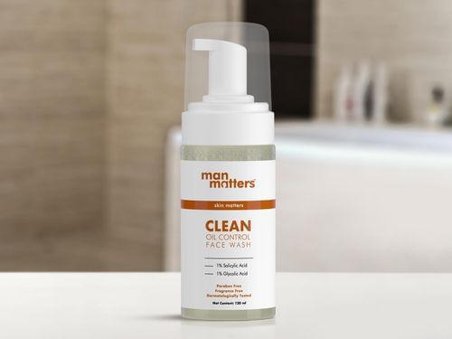 Men's Face Wash for Oily Skin