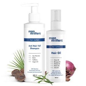 Hair Care Essentials Kit| 1x DHT Blocking Shampoo + 1x Hair Oil