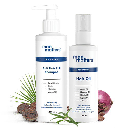 Hair Care Essentials Kit| 1x Anti Hairfall Shampoo + 1x Hair Oil